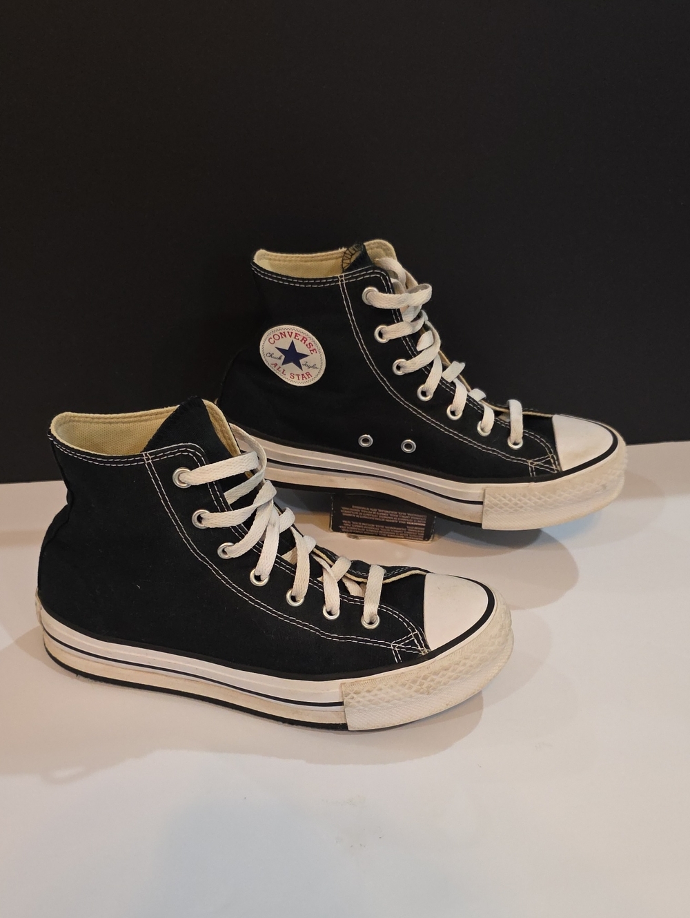Converse Chuck Taylor All Star Women's High Top Sneakers - Black Size 6